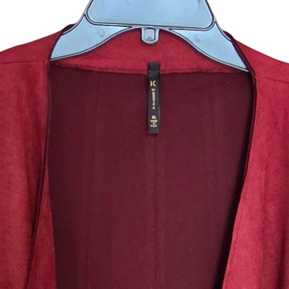 IC by CONNIE K Open Front Cardigan Jacket size XL, Square Botton Pockets - Picture 3 of 10